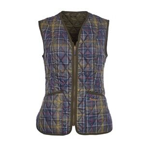 Barbour Betty Interactive Gilet Liner Vest Tartan US 4